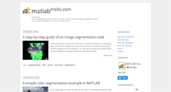 Desktop Screenshot of matlabtricks.com